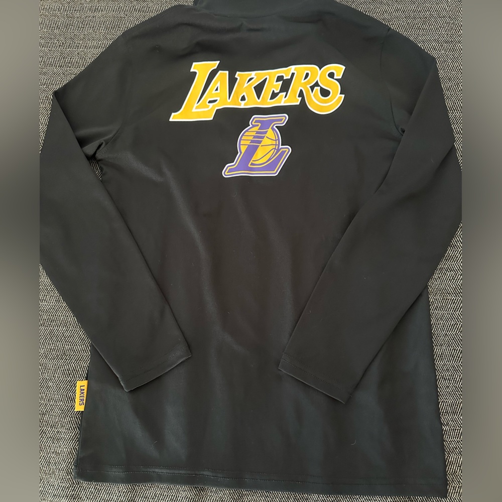 Los Angeles Lakers long sleeve zip up sweater - Picture 2 of 4
